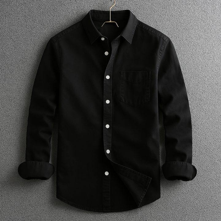 Beckham | Classic Oxford Button-Down Shirt With Turn-Down Collar