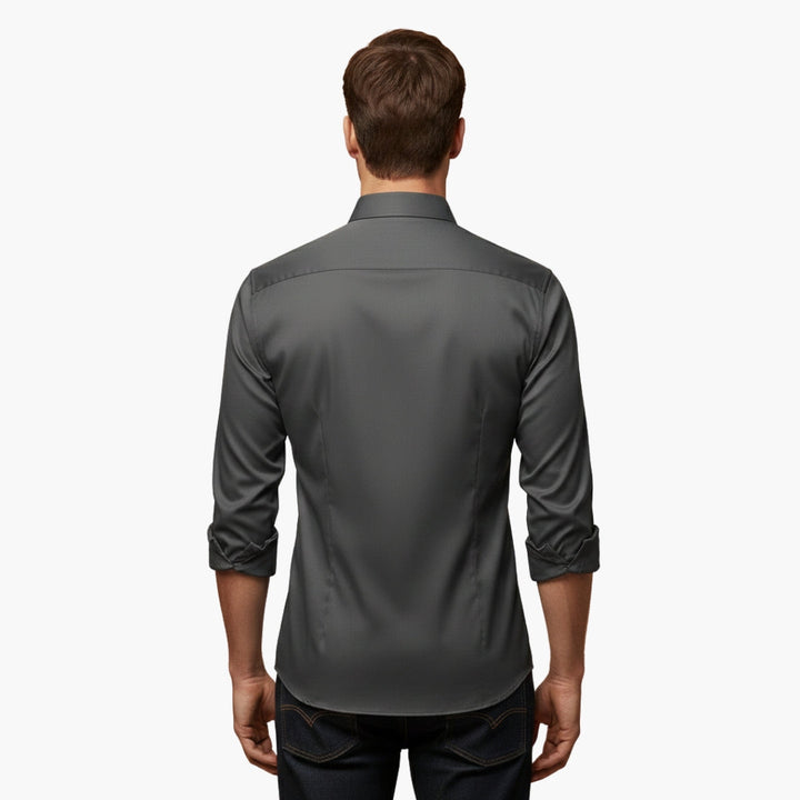 Nora | Sleek Men's Fitted Button Up Dress Shirt Long Sleeve