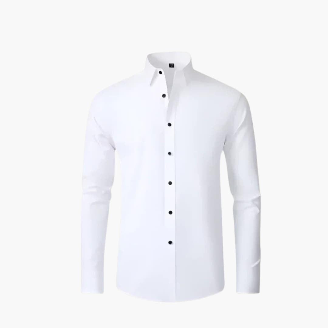 Nora | Sleek Men's Fitted Button Up Dress Shirt Long Sleeve