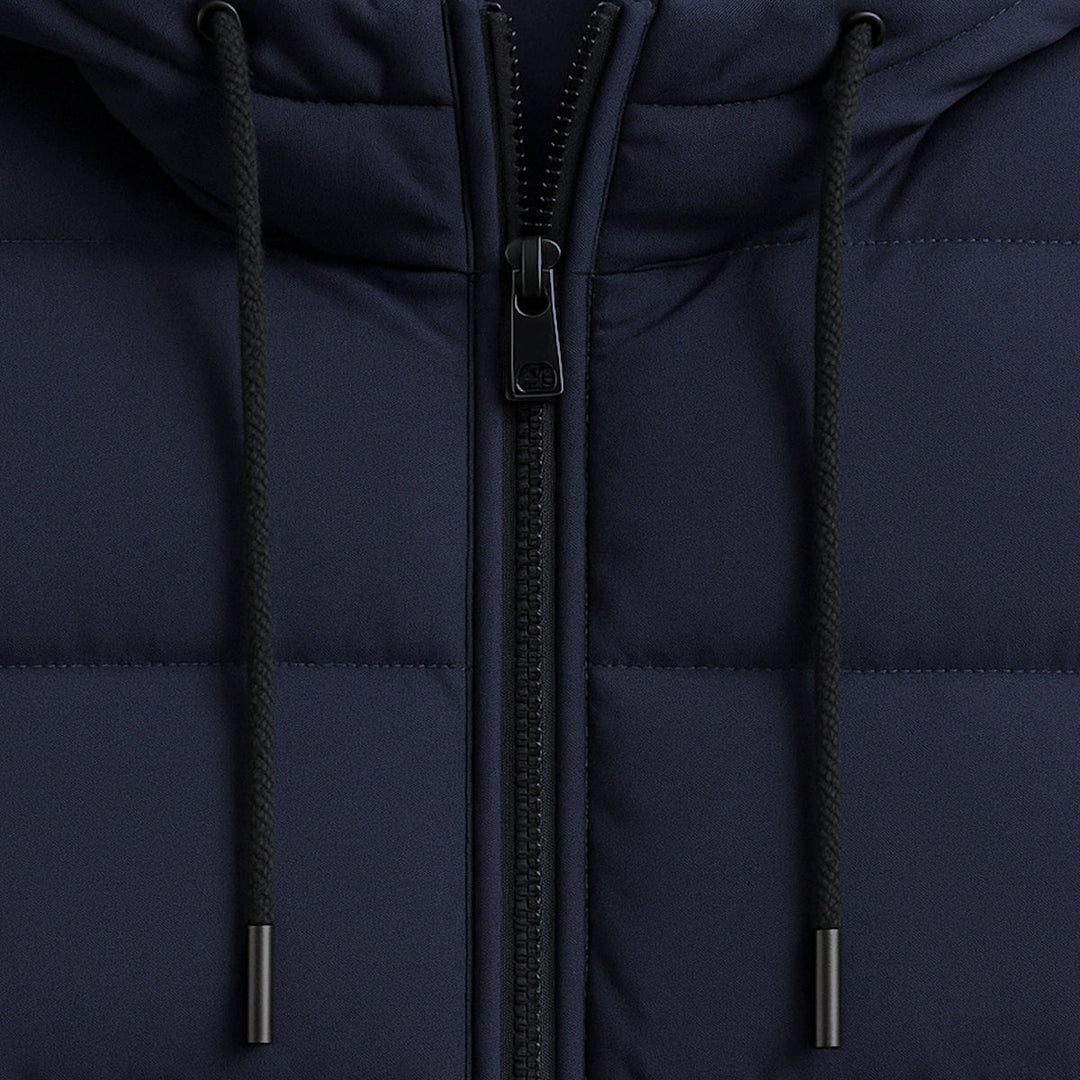 Serena | Stylish Men's Hooded Waterproof Puffer Winter Jacket