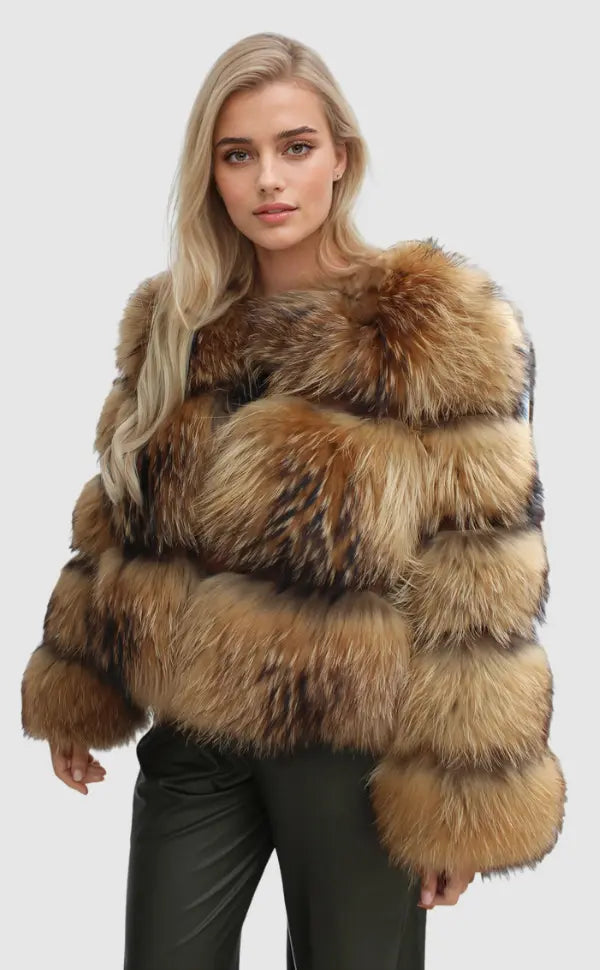Delilah | Stylish Faux Fur Coat - Oversized Luxury Winter Jacket