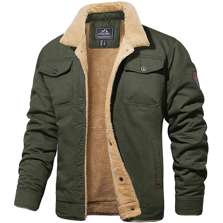 Evelyn | Stylish Sherpa Lined Bomber Jacket For Men