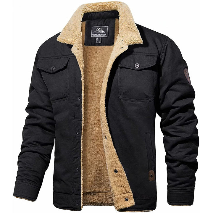 Evelyn | Stylish Sherpa Lined Bomber Jacket For Men