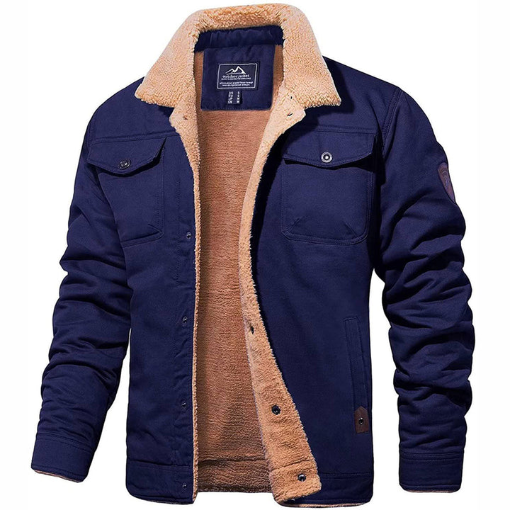 Evelyn | Stylish Sherpa Lined Bomber Jacket For Men