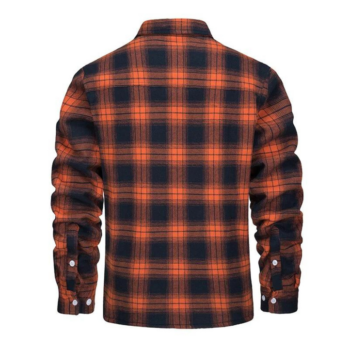 Timber | Stylish Fleece Lined Plaid Flannel Shirt Jacket