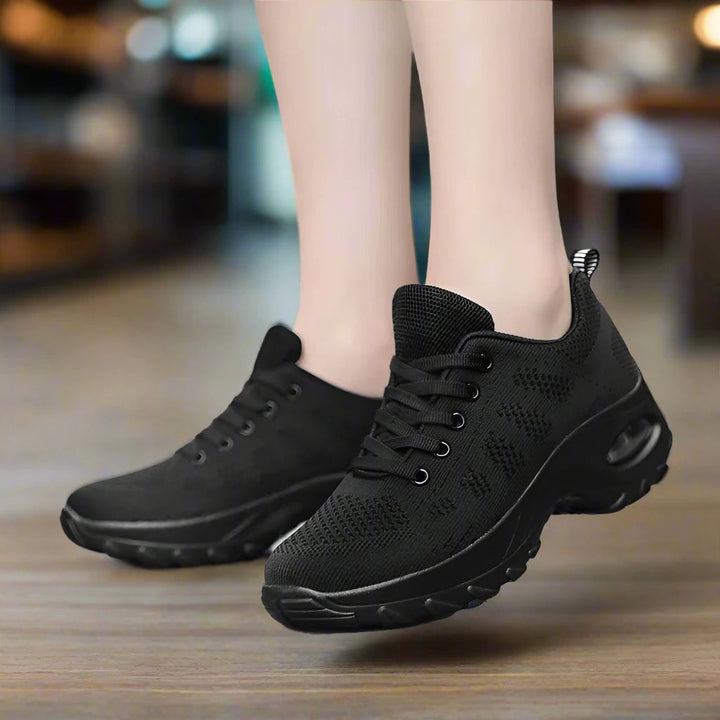 Meadow | Stylish White Anti-Slip Work Sneakers Women - Comfort Sole