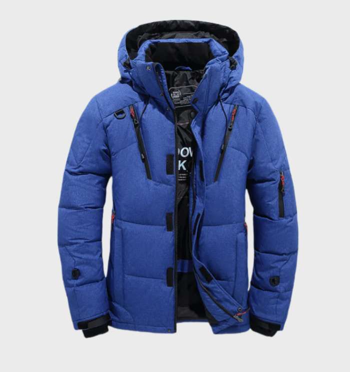 Jaxon | Stylish Hooded Puffer Parka Men - Fleece Lined