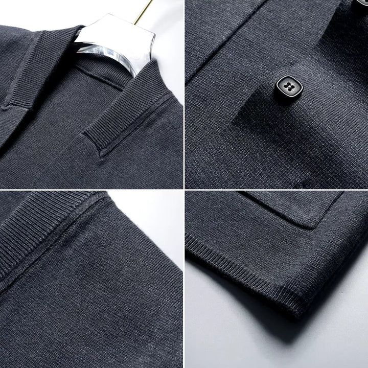 Serena | Elegant Premium Wool Button Cardigan Men