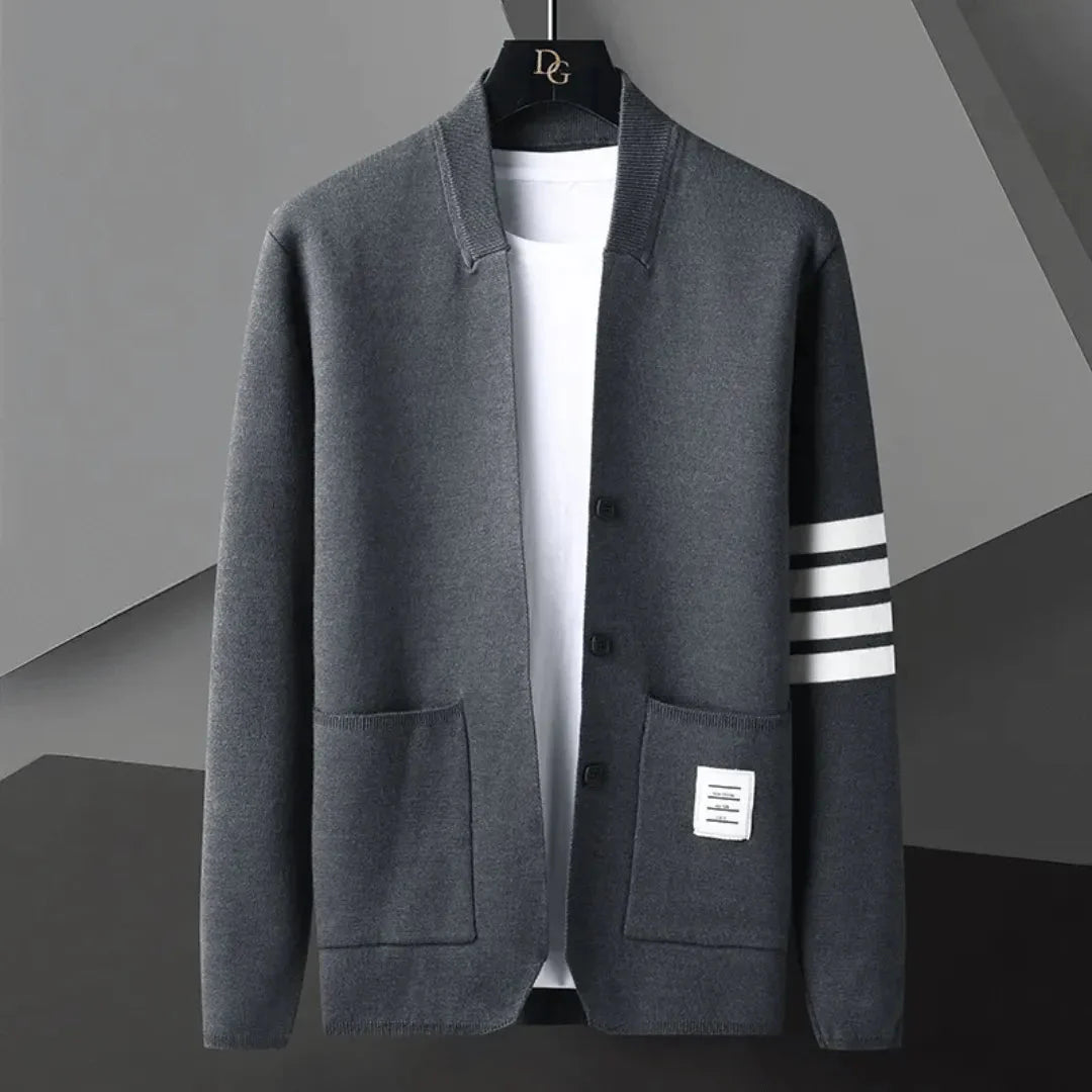 Serena | Elegant Premium Wool Button Cardigan Men