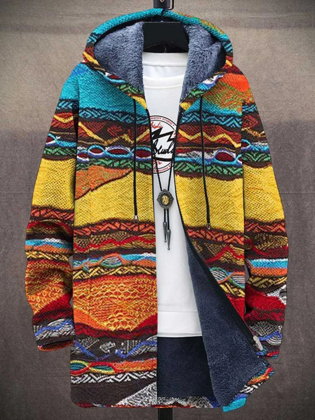 Mia | Artistic Patchwork Cardigan