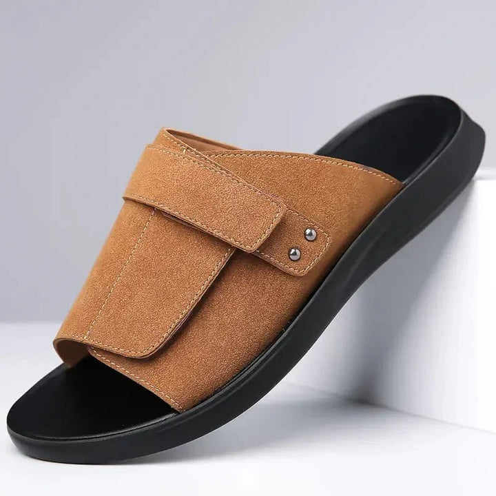 Eliana | Stylish Adjustable Strap Comfort Slides For Men