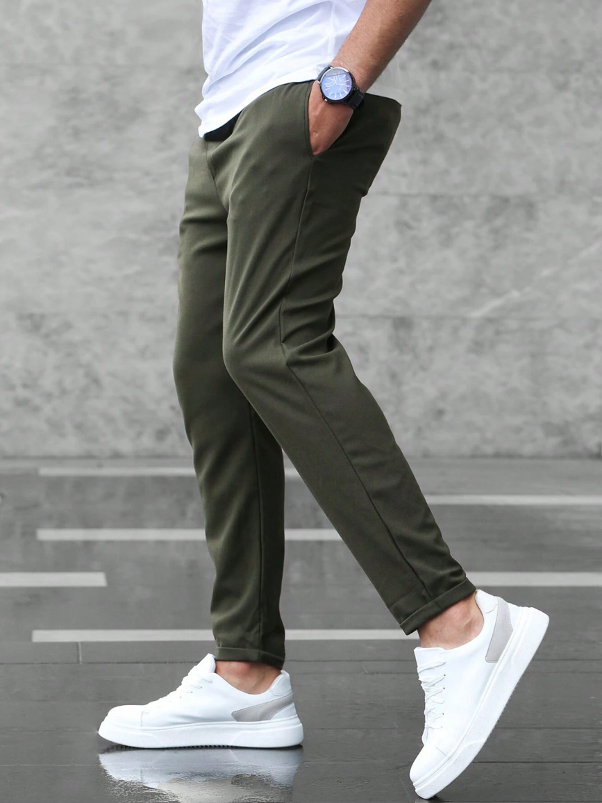 Molly | Sleek Slim Fit Drawstring Jogger Pants