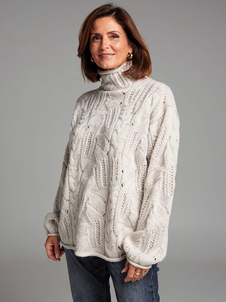 The Elaine Sweater — Cozy Cable Knit