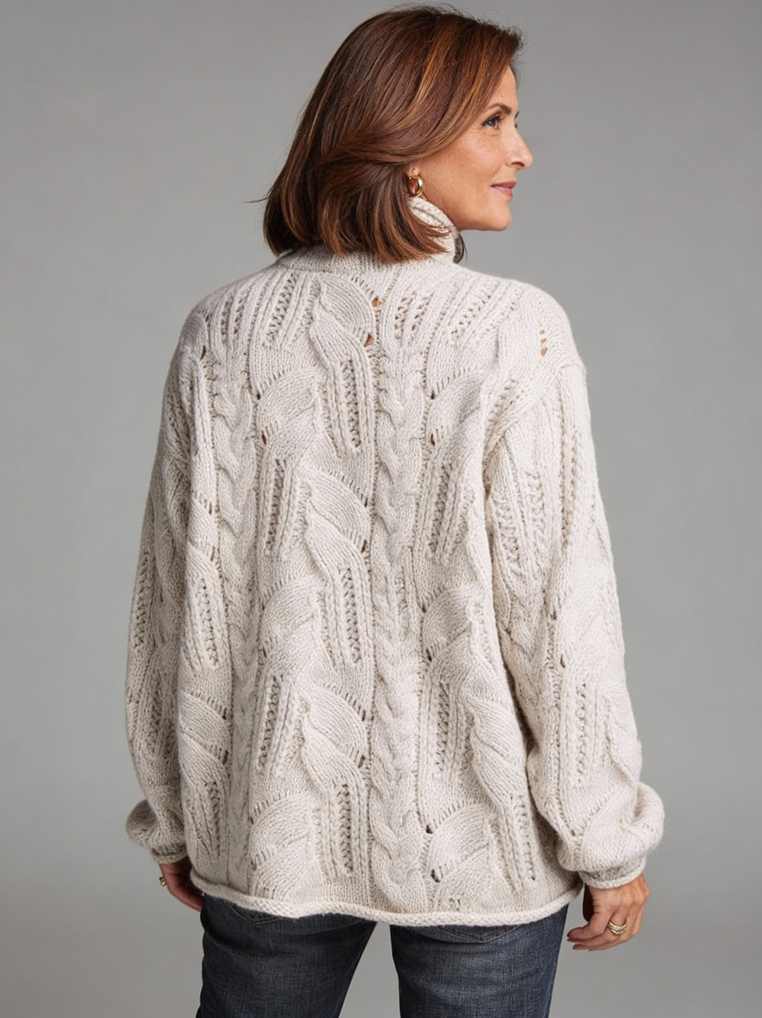 The Elaine Sweater — Cozy Cable Knit