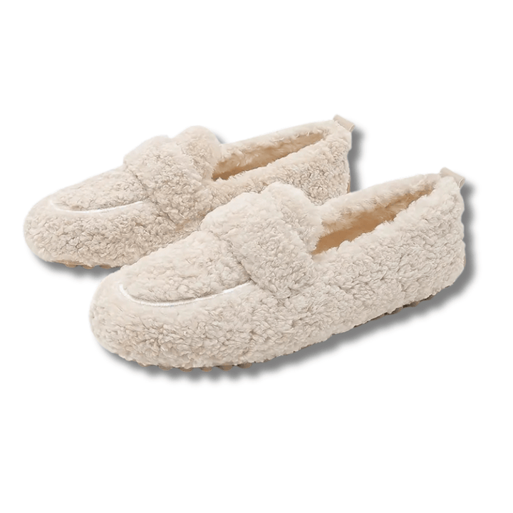 Tilda | Elegant Fuzzy Winter Slippers With Soft Lining