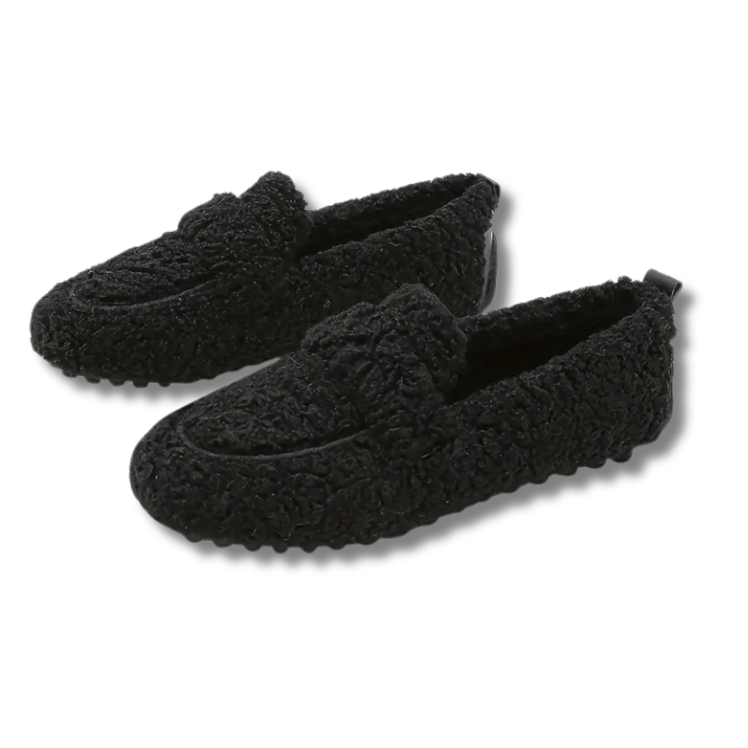 Tilda | Elegant Fuzzy Winter Slippers With Soft Lining