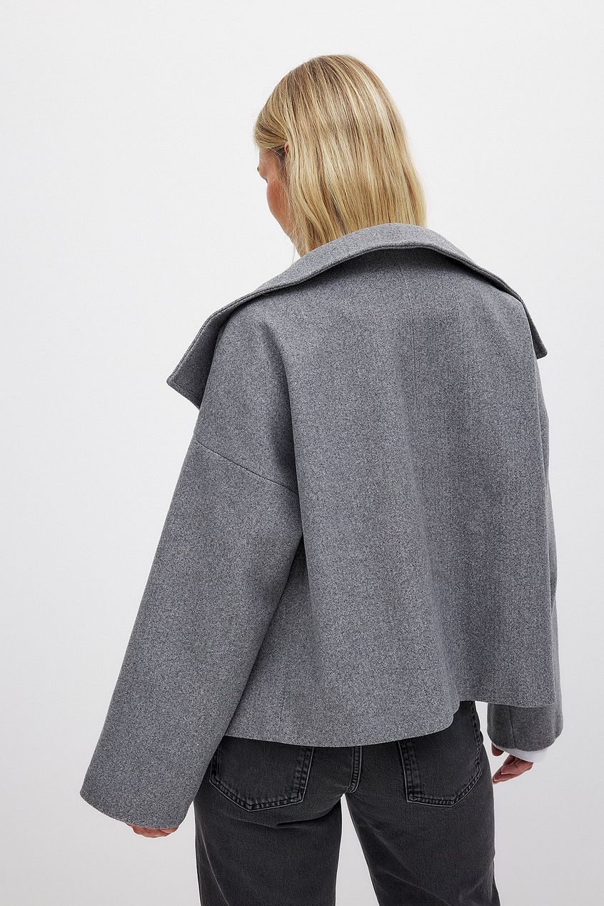 Penelope | Chic Oversized Double-Breasted Winter Coat With Wide Lapels