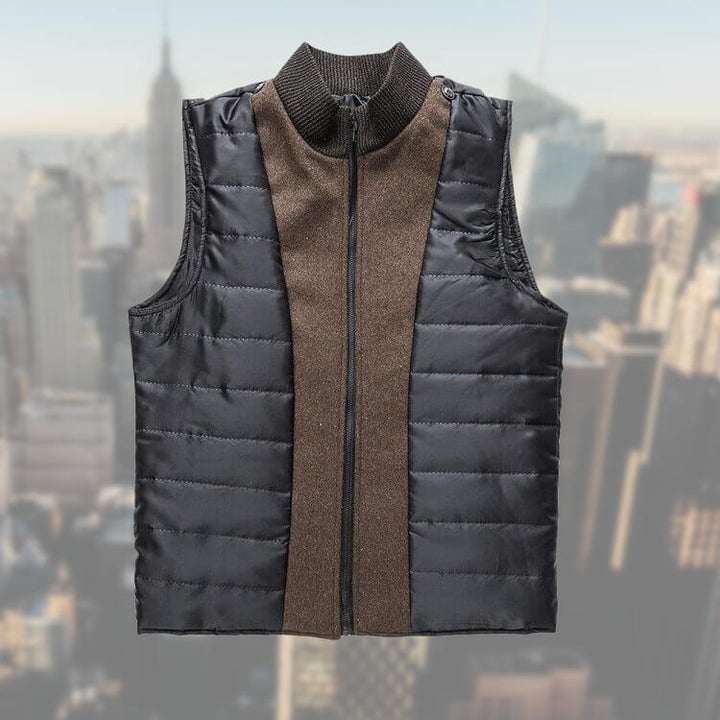 Theodore | Elegant Men's Wool Winter Coat With Button Closure