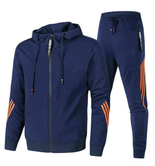Celeste | Stylish Men's Athletic Tracksuit With Hooded Jacket