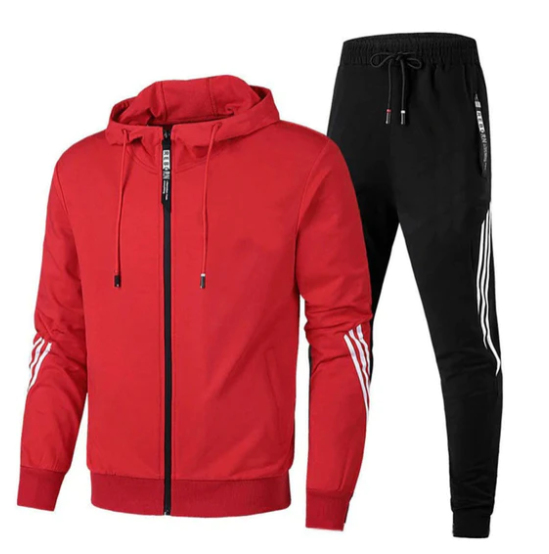 Celeste | Stylish Men's Athletic Tracksuit With Hooded Jacket