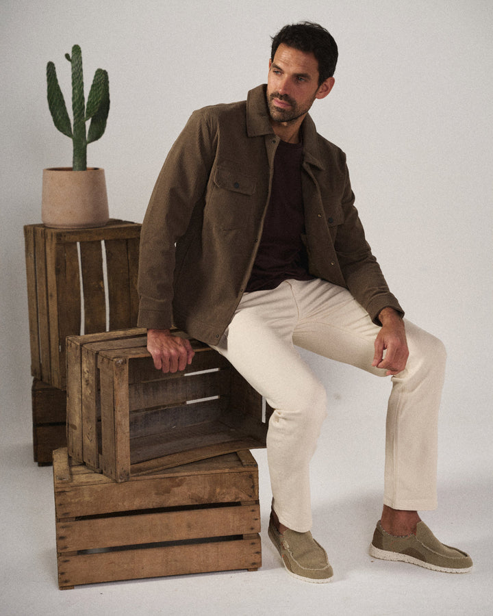 Dockstone | Stylish Canvas Slip-On Loafers For Men