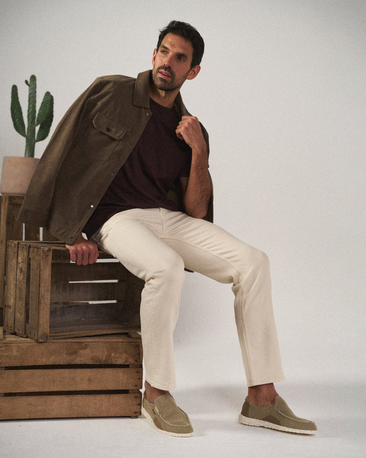 Dockstone | Stylish Canvas Slip-On Loafers For Men