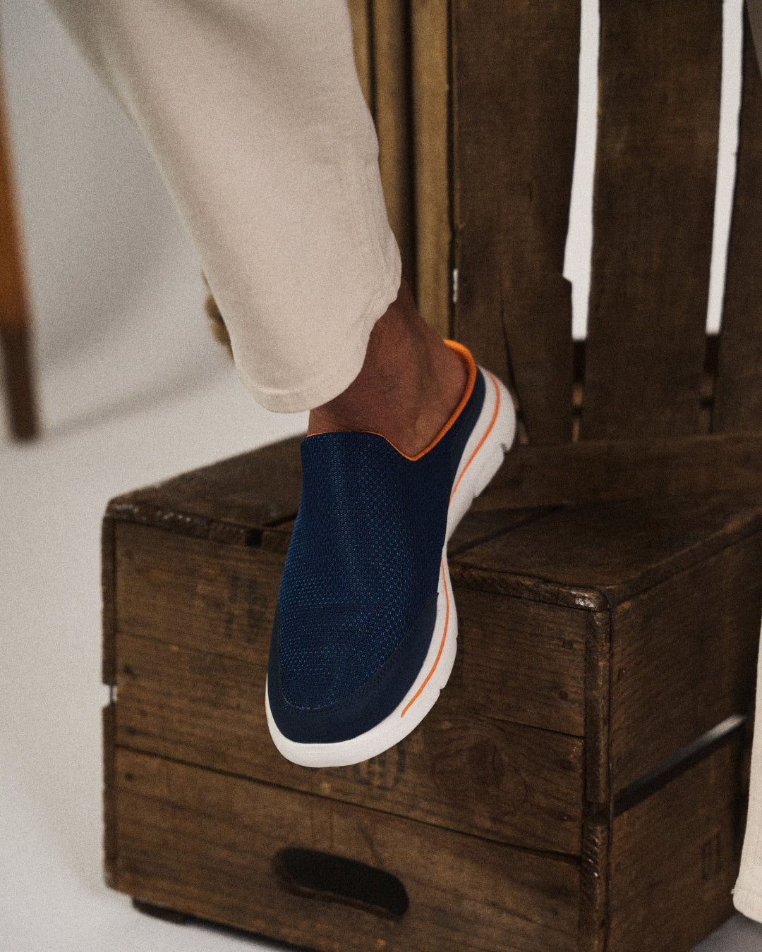 Elyse | Sleek Slip-On Mesh Sneaker Slides For Men