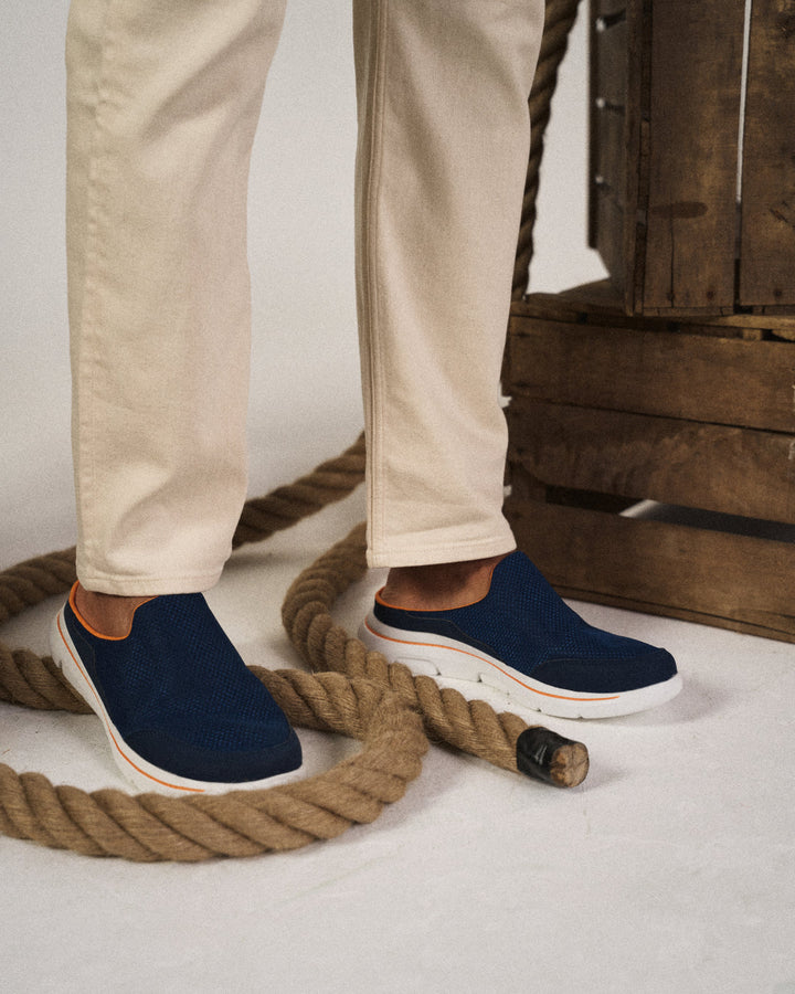 Elyse | Sleek Slip-On Mesh Sneaker Slides For Men