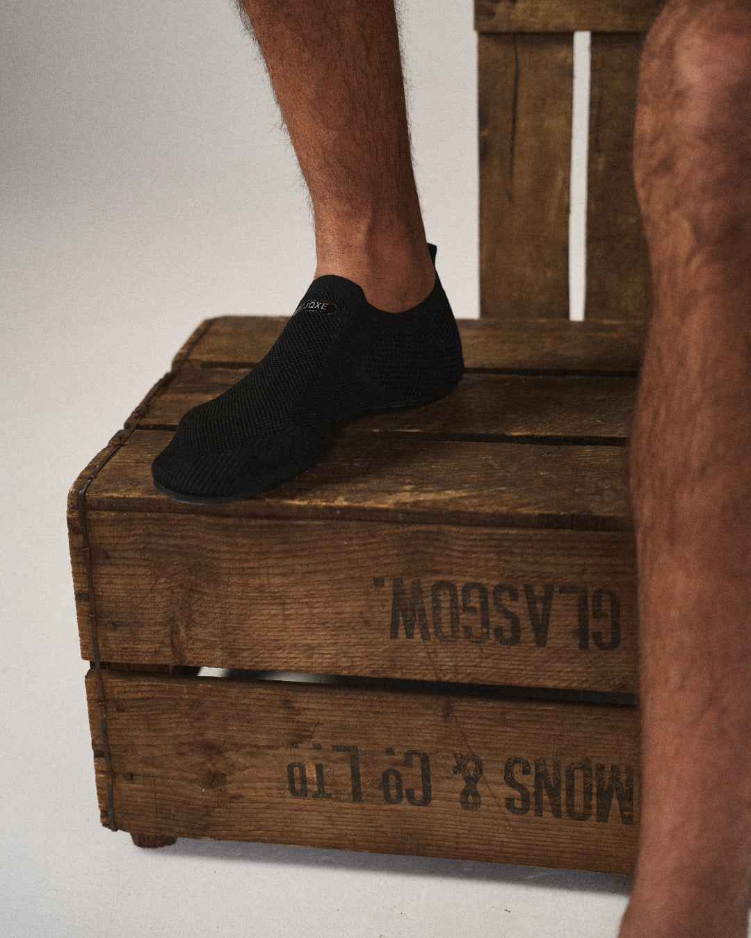 Paige | Stylish Knit Barefoot Slip-On Sneakers With Breathable Mesh