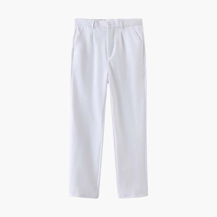 Rosalynn | Elegant Stretch Dress Pants Men - Black Formal