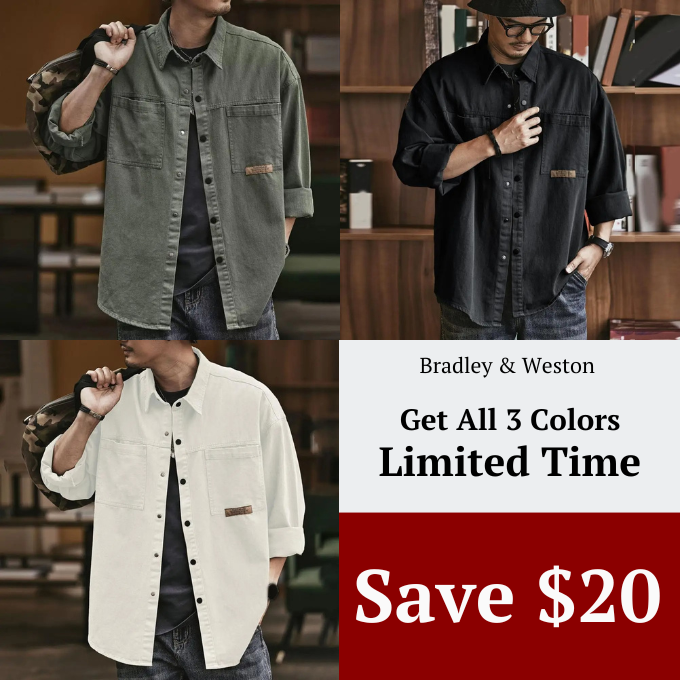 Sterling | Vintage Button-Up Shirt With Chest Pockets