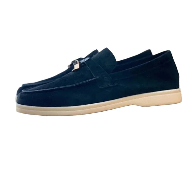 Brooke | Elegant Suede Slip-On Loafers Women