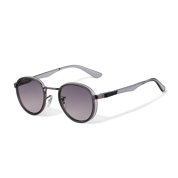 Tommaso | Vintage Gold Frame Oval Sunglasses With UV Protection