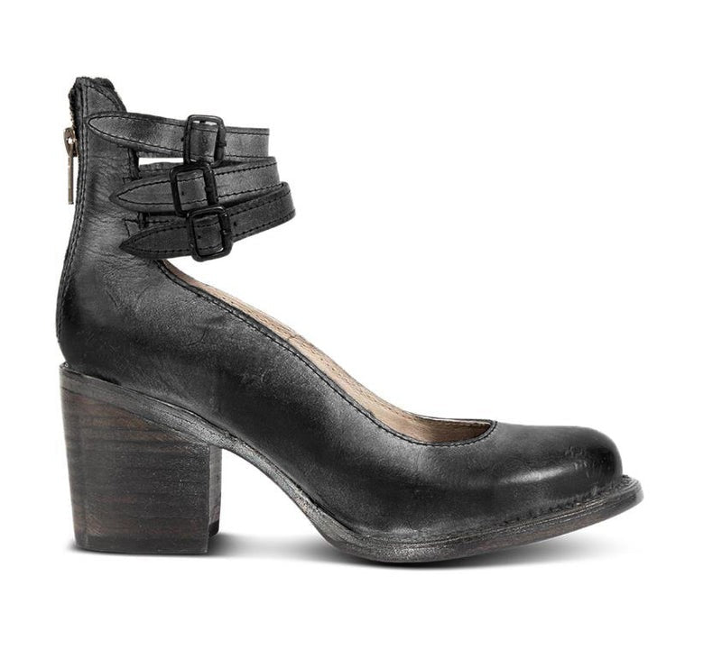 Tessa | Stylish Tan Leather Block Heel Ankle Boots