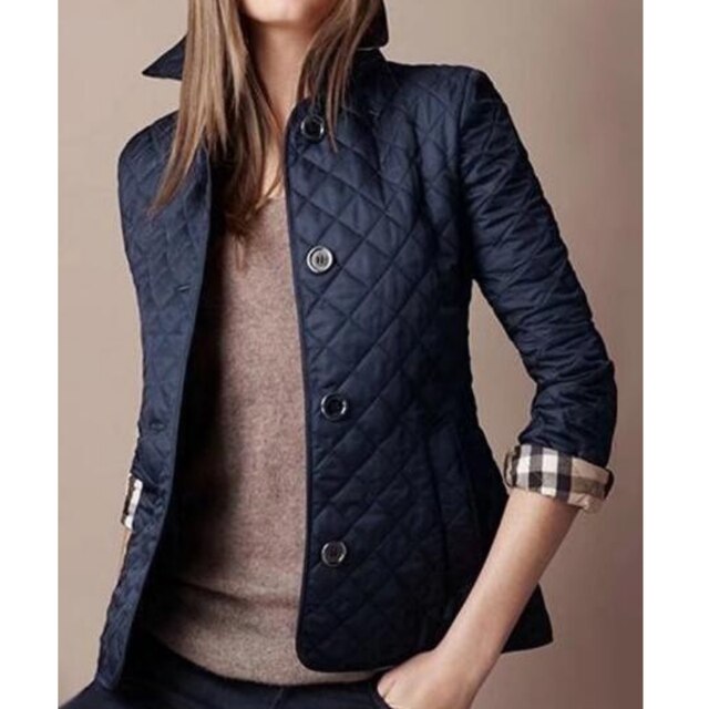 Eloise | Elegant Quilted Button-Up Jacket For Women