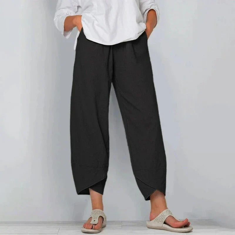 Jazz | Stylish Wide Leg Linen Pants With Relaxed Silhouette