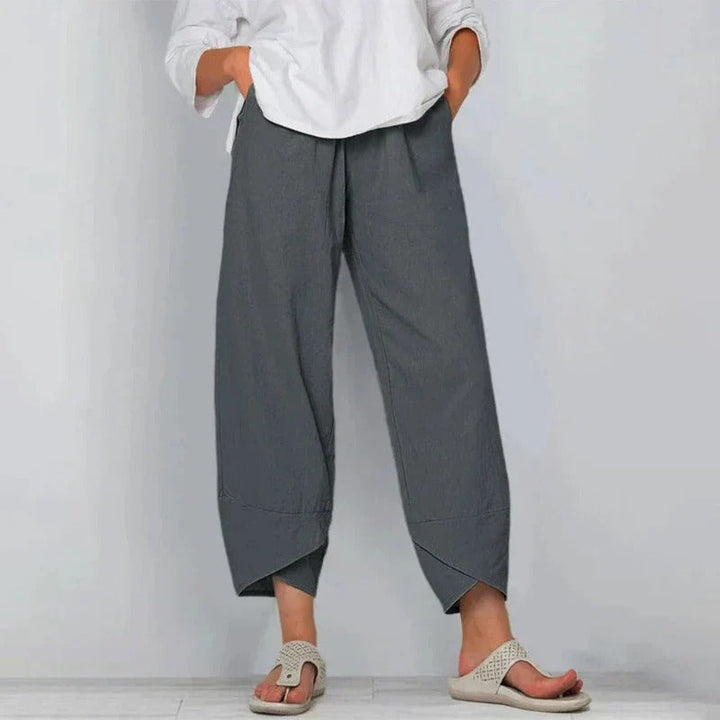 Jazz | Stylish Wide Leg Linen Pants With Relaxed Silhouette