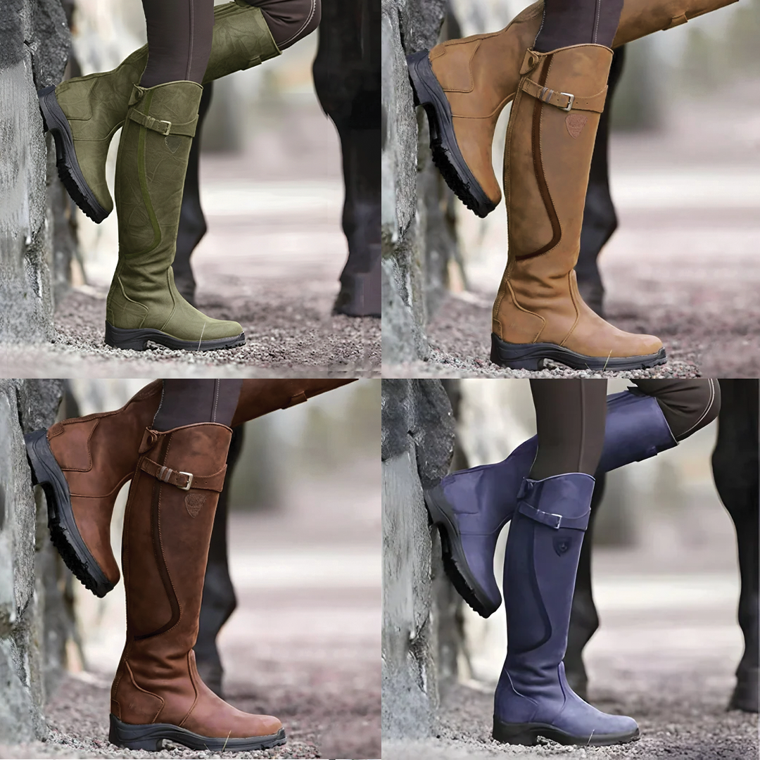 Evelyn | Elegant Knee-High Waterproof Women's Boots