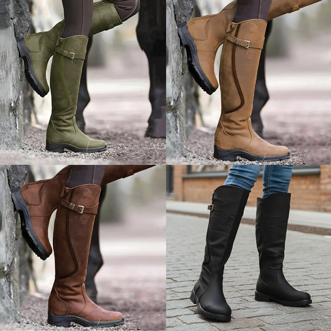 Evelyn | Elegant Knee-High Waterproof Women's Boots