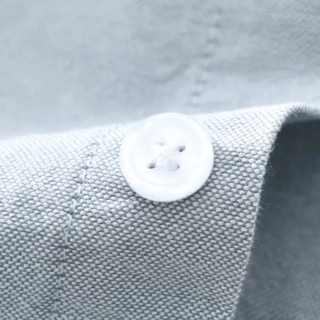 Phoebe | Stylish Cotton Button Down Shirt With Stripe Details