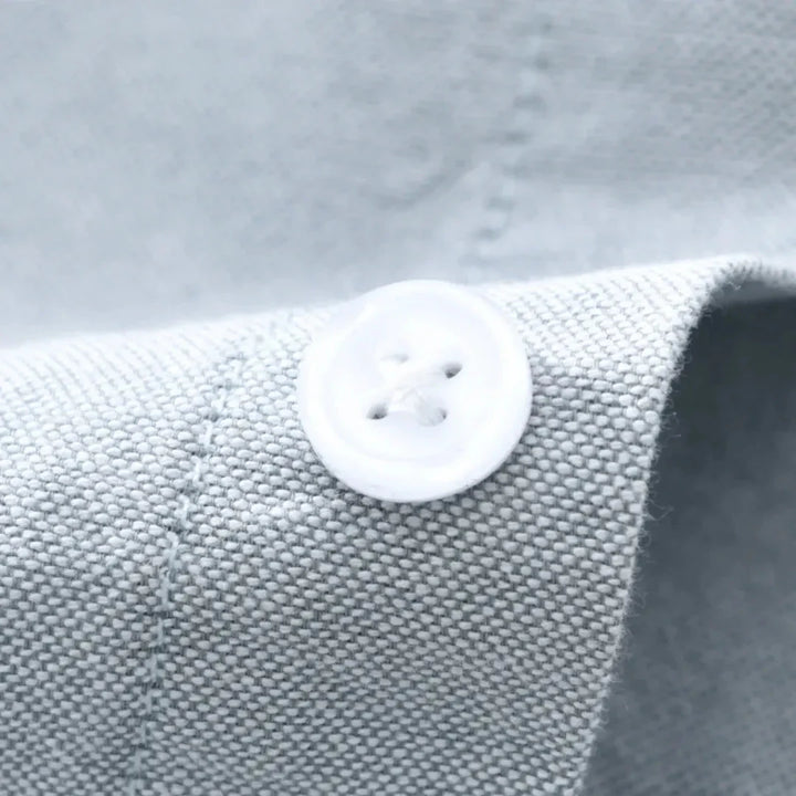 Phoebe | Stylish Cotton Button Down Shirt With Stripe Details