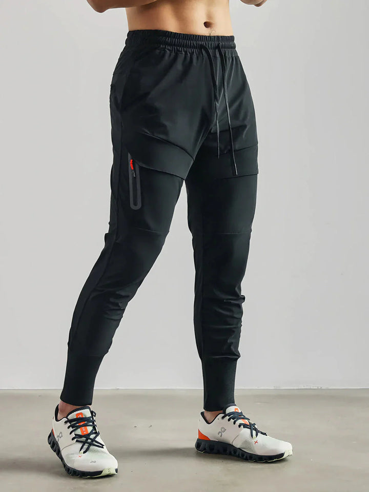 Scarlett | Sleek Quick-Dry Athletic Joggers With Cargo Pockets