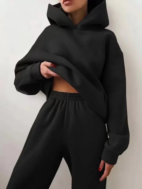 Phoenix | Stylish Hoodie And Jogger Set For Women