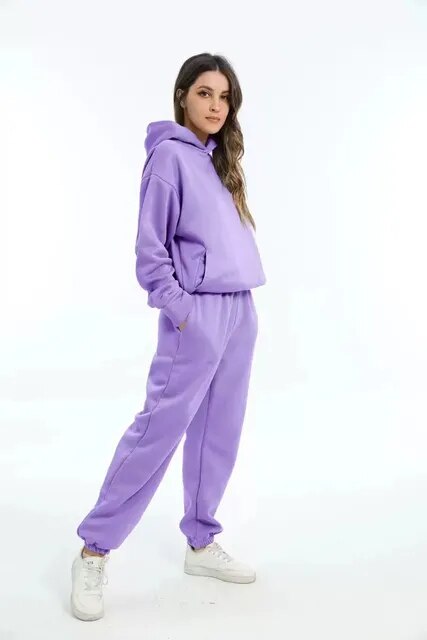 Lola | Chic Oversized Hoodie And Jogger Set For Women