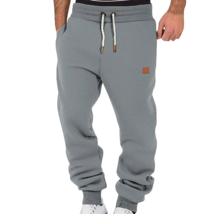 Leila | Stylish Relaxed Fit Fleece Joggers With Elastic Waist