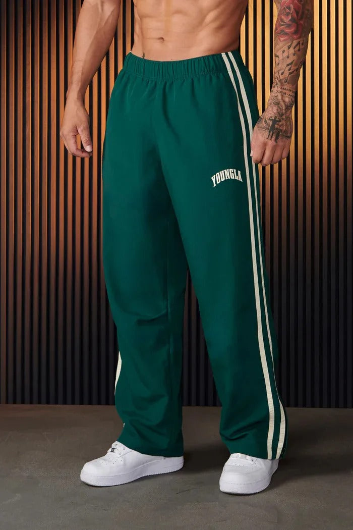 Isla | Stylish Striped Track Pants With Elastic Waistband