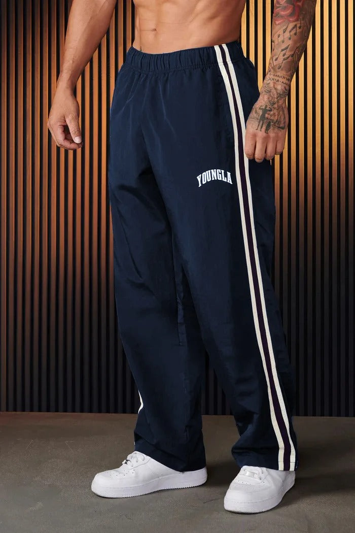 Isla | Stylish Striped Track Pants With Elastic Waistband