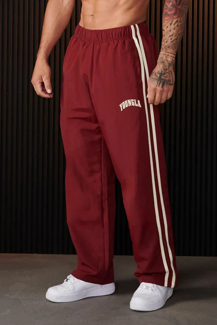 Isla | Stylish Striped Track Pants With Elastic Waistband