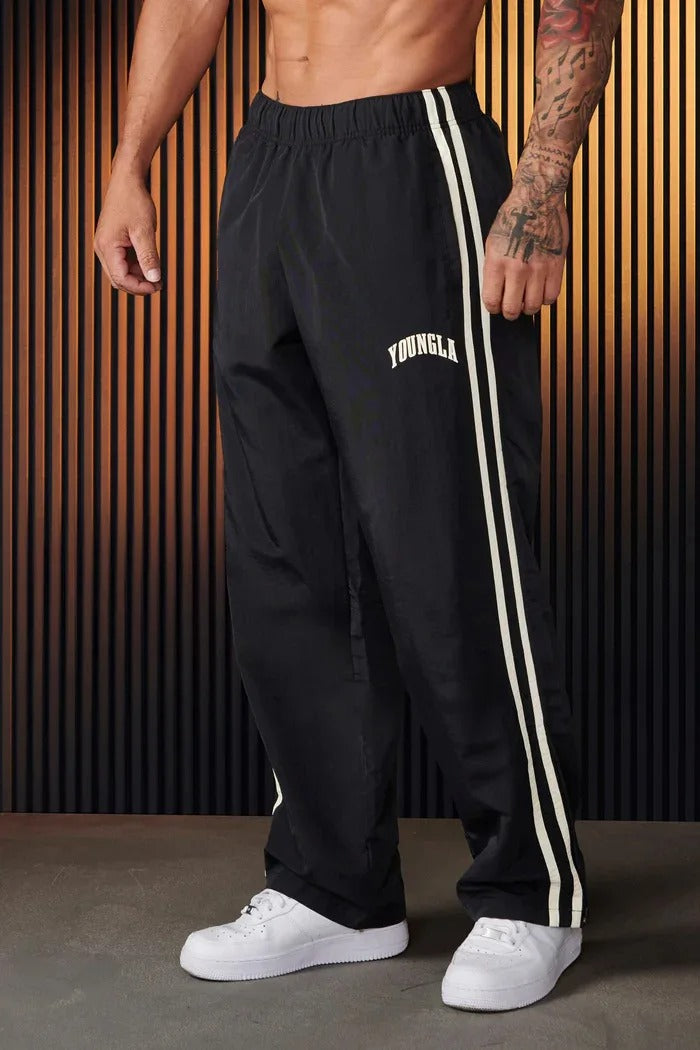 Isla | Stylish Striped Track Pants With Elastic Waistband