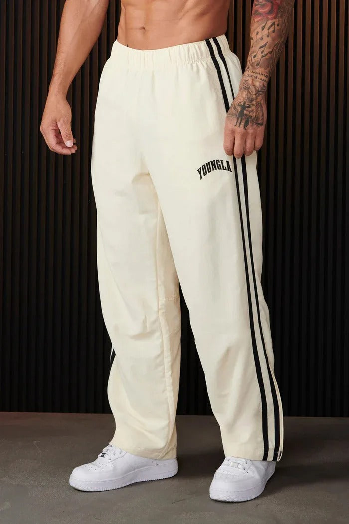 Isla | Stylish Striped Track Pants With Elastic Waistband